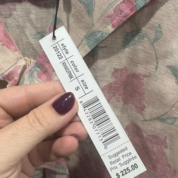 New Samuel Dong Floral Ruffle Jacket - Picture 4 of 8